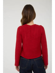 Ellen Three-Bow-Tie Front Cardigan