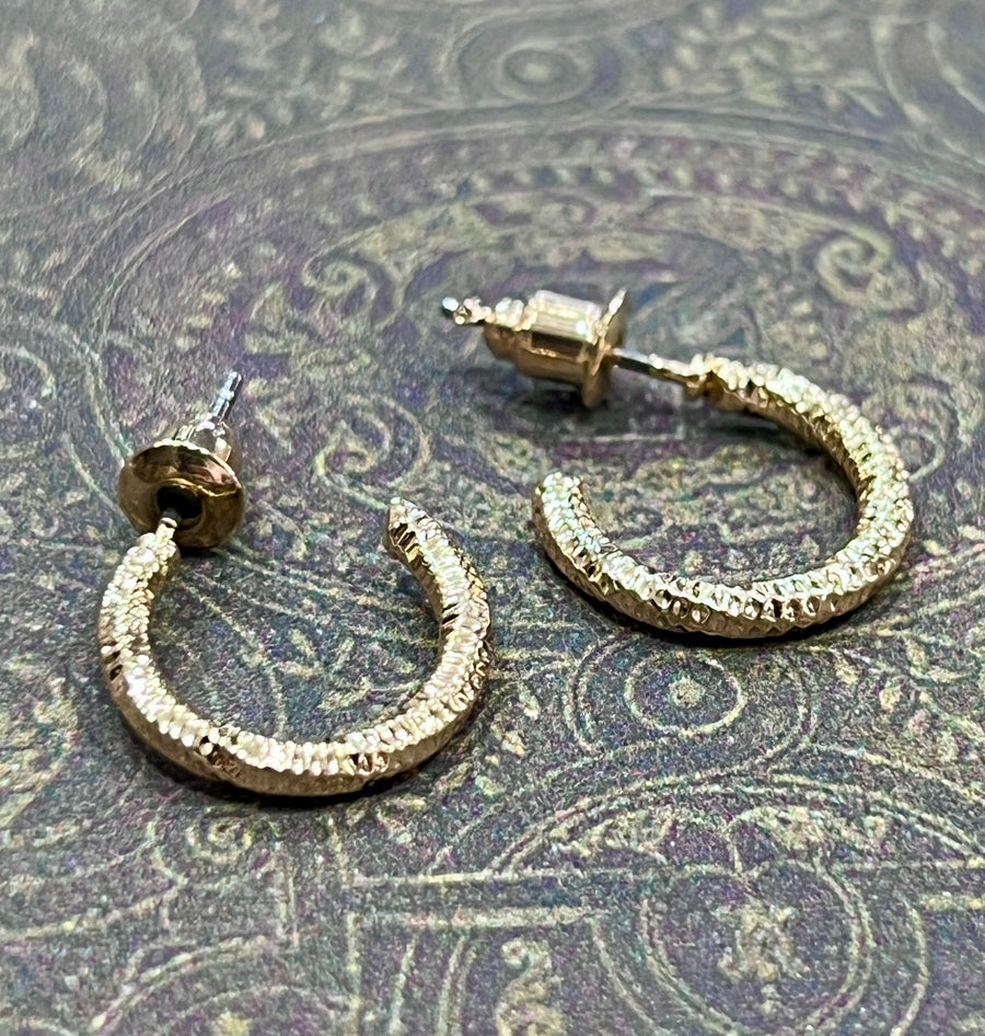 Marvelous Minis ~ Gold and Silver Mini Accent Earrings