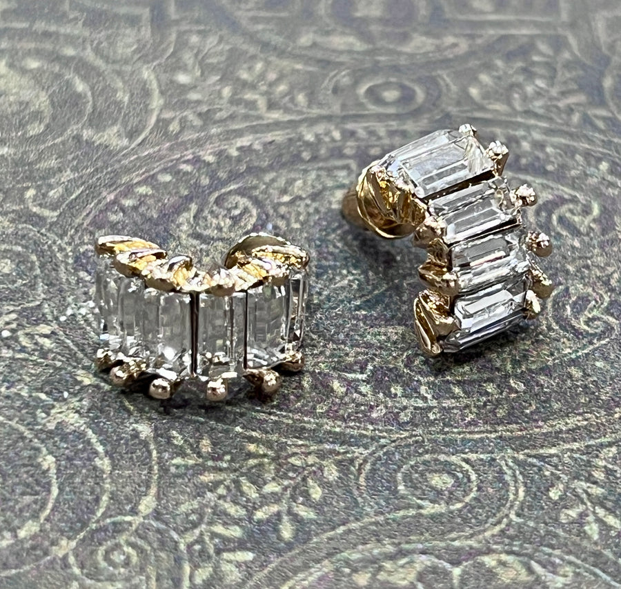 Marvelous Minis ~ Gold and Silver Mini Accent Earrings