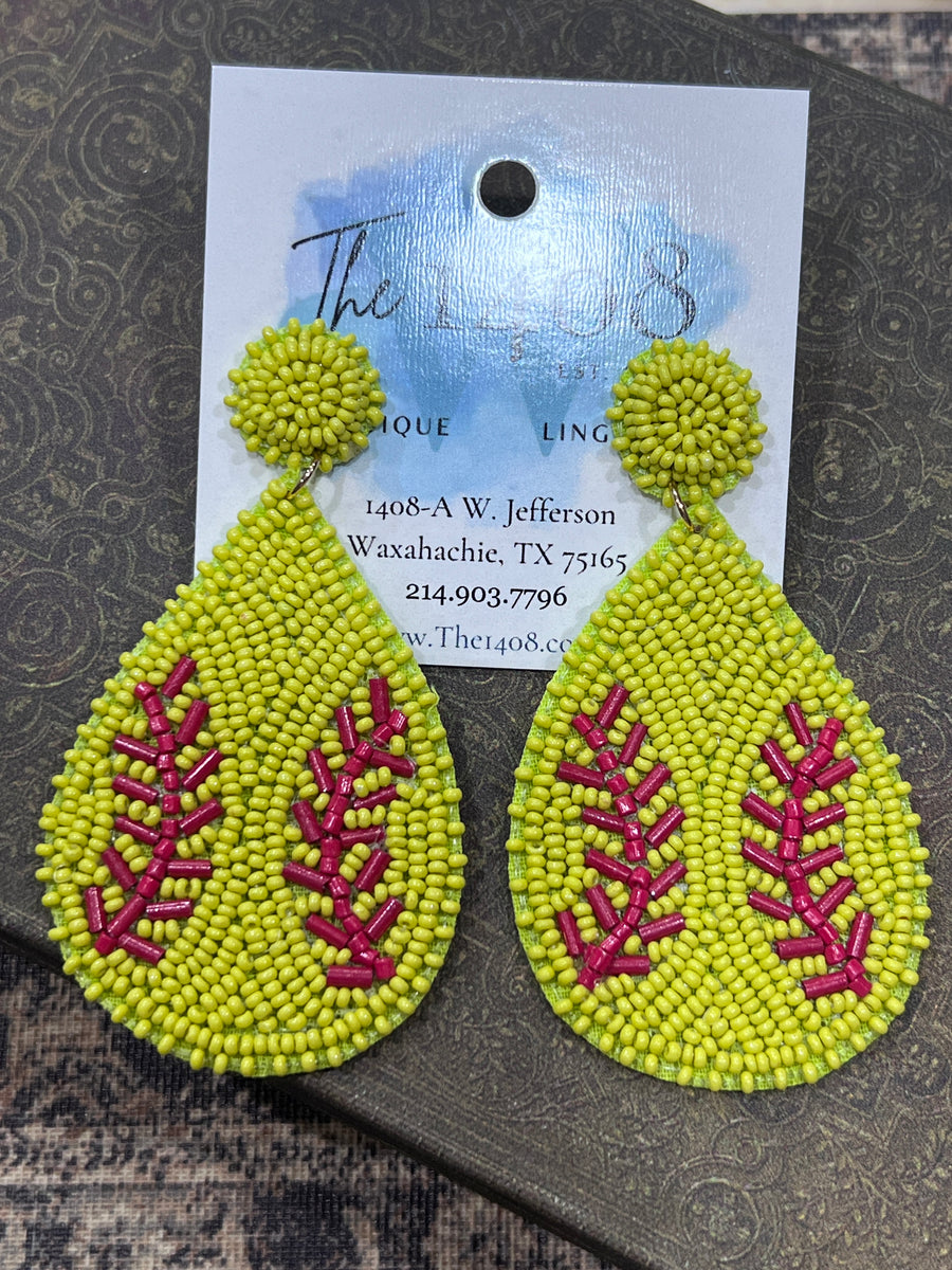 Fun Seed Bead & Sequin Earrings