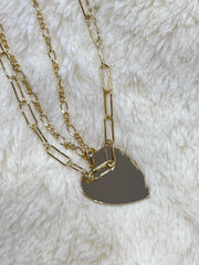 Big Heart Gold Double Chain