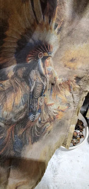 Warrior Graphics Corduroy Wide Leg Pant by A Rare Bird