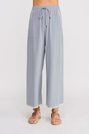 Kerrigan Wide Leg Linen Pant