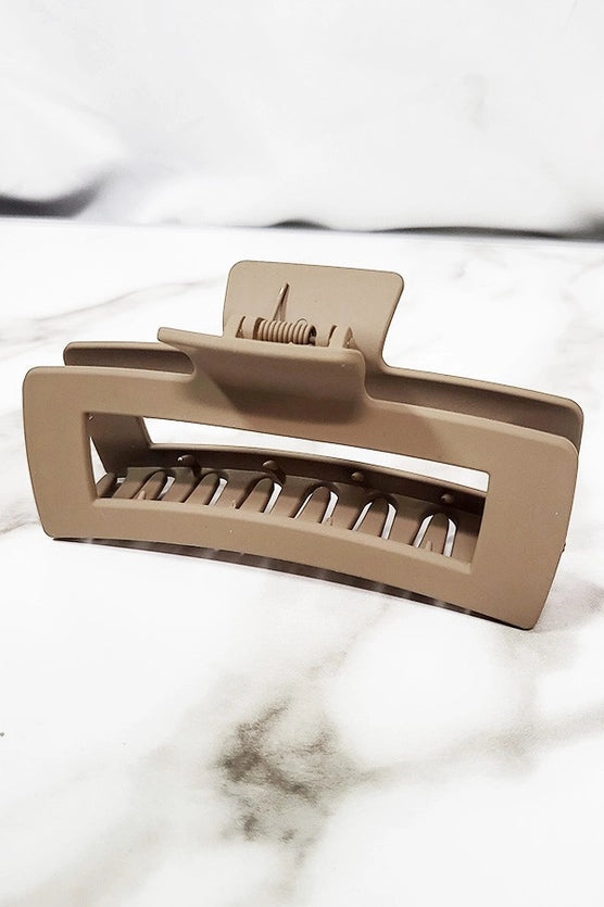 Madrid Matte Color Hair Claw Clip