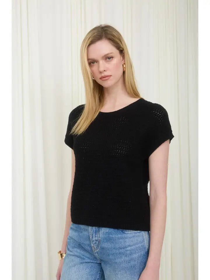 Tara Crochet Knit Pattern Top