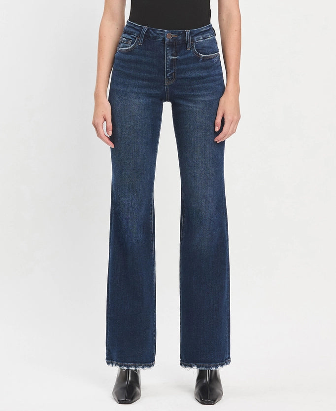 Scoundrel High Rise Relaxed Flare Jeans