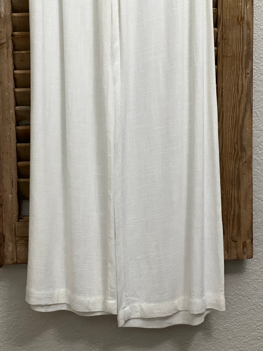 Marisol Wide Leg Linen Pant