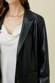 Sammie Super Soft Leather Blazer