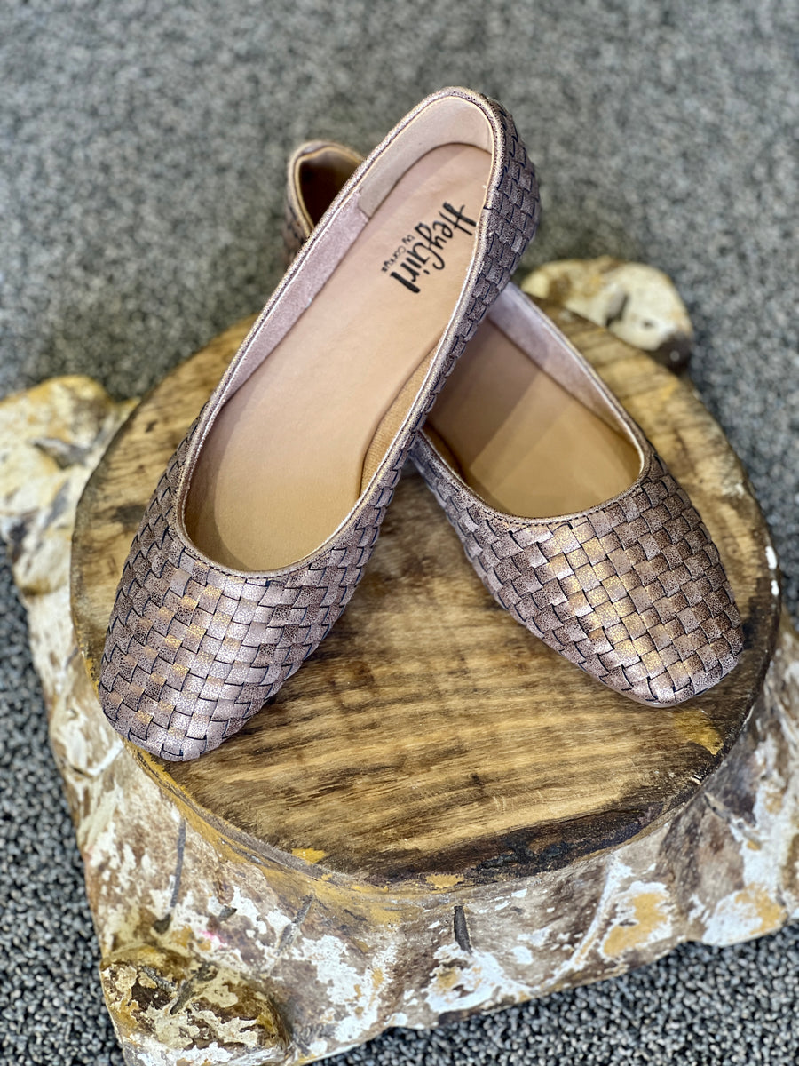 Corkys Hey Girl Right There Woven Flats Slip-On Shoes