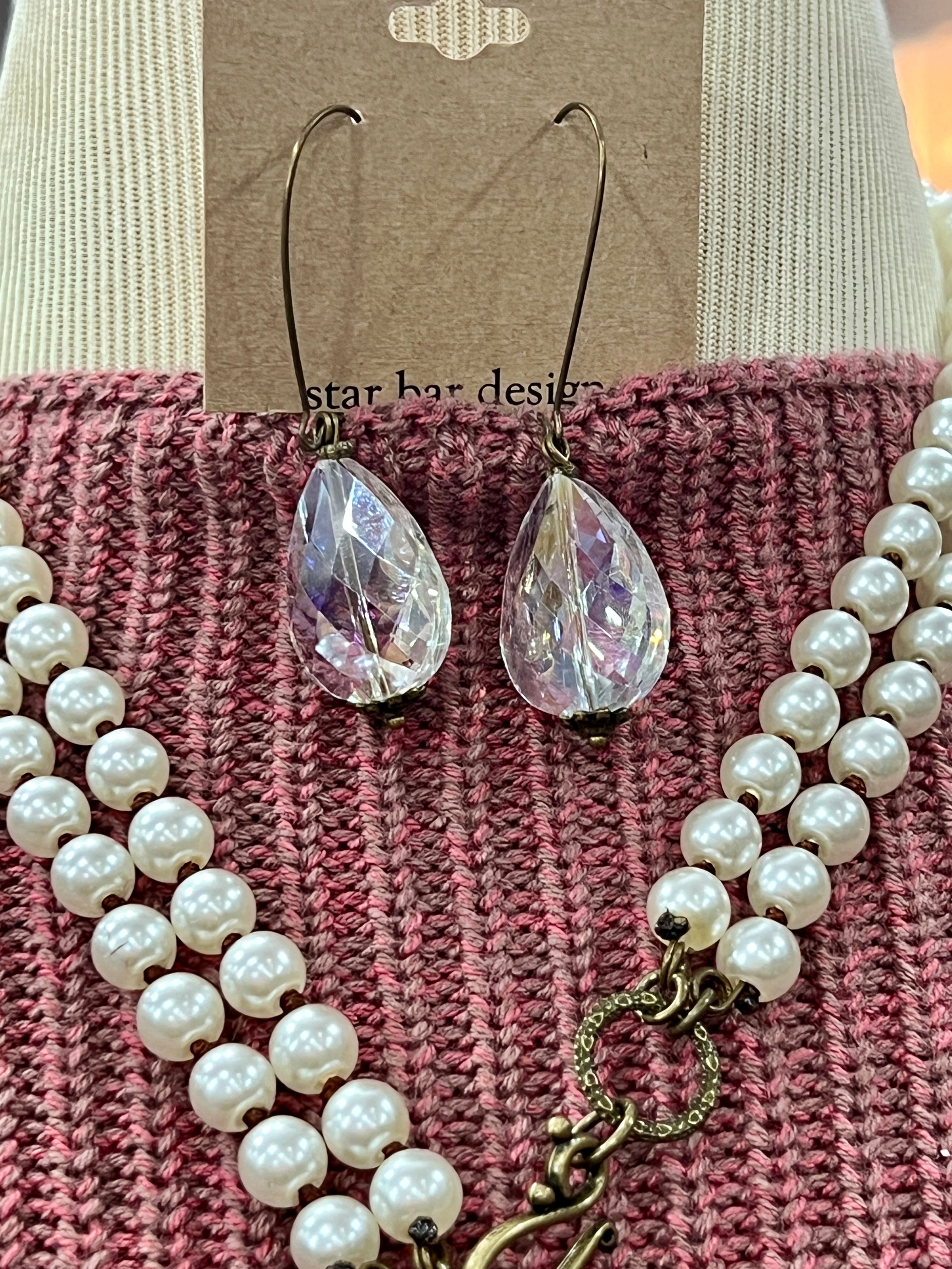 Romancing the Stones Crystal Drop Earrings