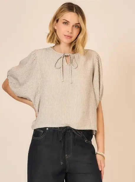 Seaside Escape Striped Top