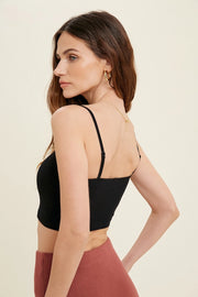 Jaci Seamless Ribbed Bralette Bandeau