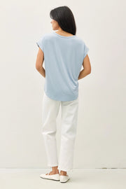 Lizzie Classic Capped Sleeve Modal Tee