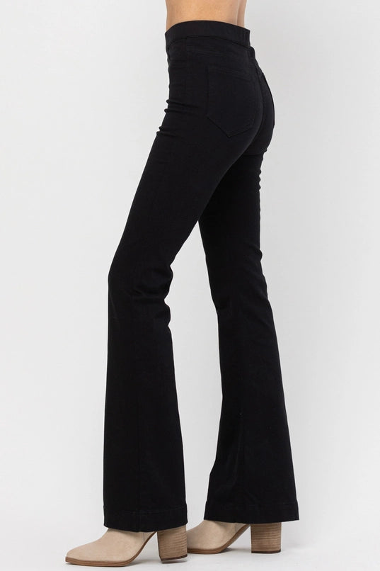 Jodi Pull On Flare Color Jean Jeggings