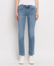 Wanted Mid Rise Slim Straight Ankle Crop Jeans