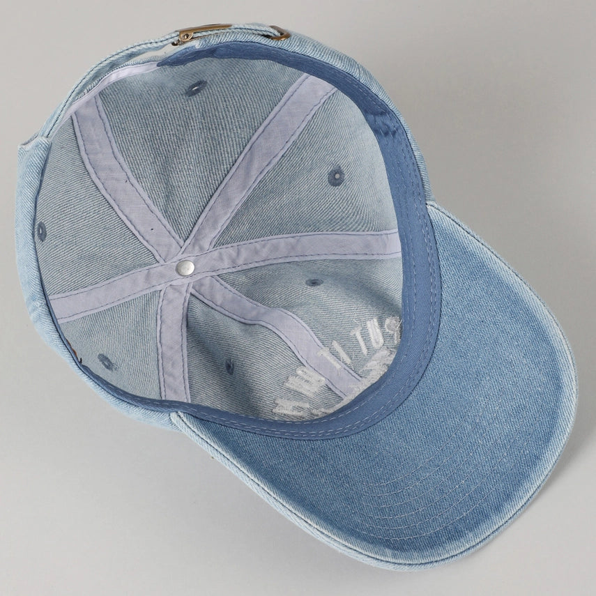Put It On My Husband's Tab Denim Baseball Cap