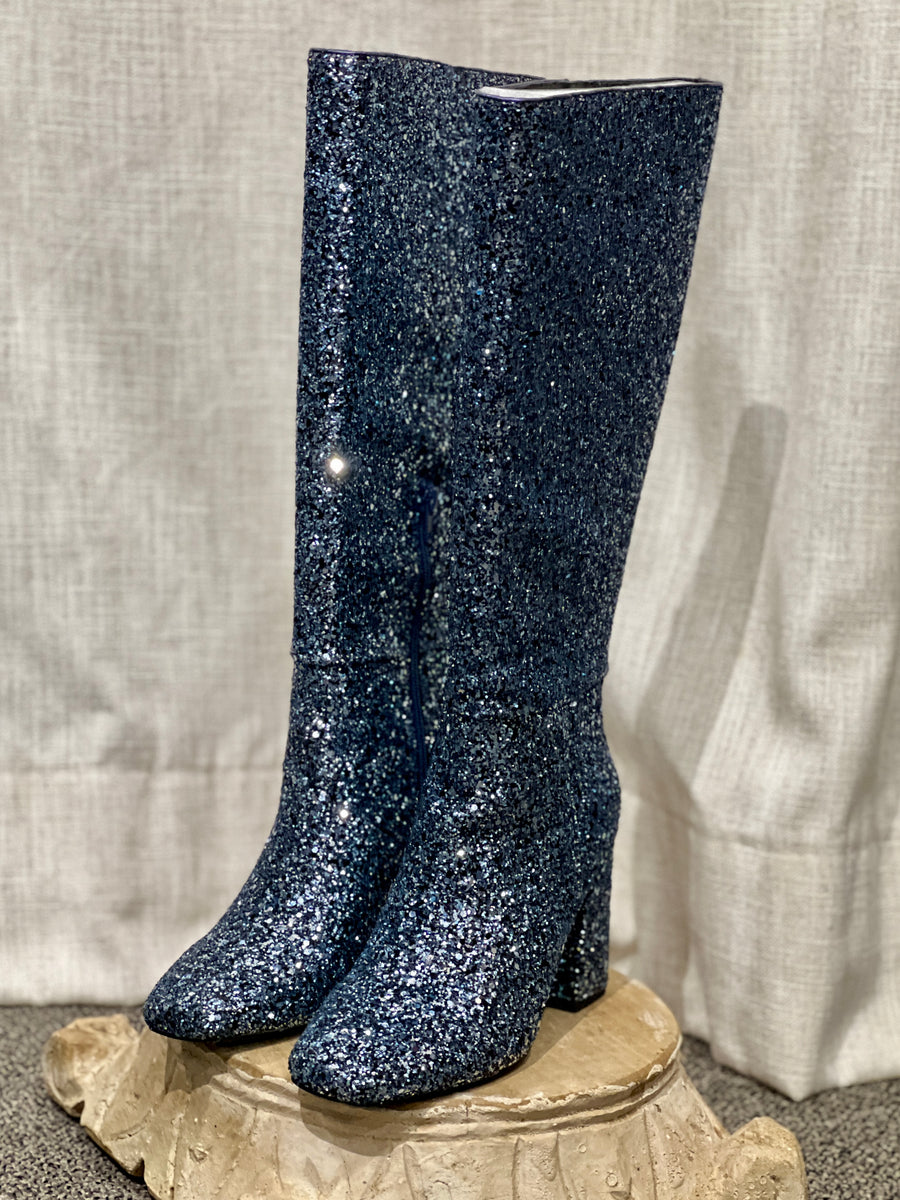 Corkys YOLO Tall Glitter Boots