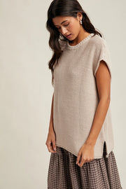 Renleigh Oversized Sleeveless Sweater