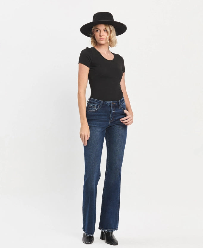 Scoundrel High Rise Relaxed Flare Jeans