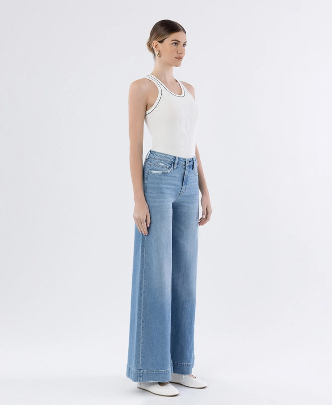 Woodstock High Rise Extreme Wide Leg Jeans