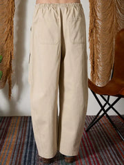 Evan Barrel Cargo Twill Pants