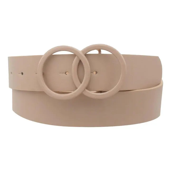 Tillie Thick Double Ring Belt