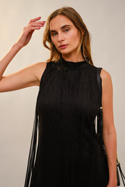 Nashville Star Suede Fringe Mini Dress