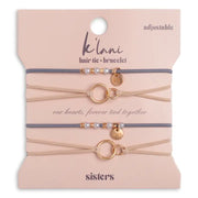 K'Lani Hair Tie Bracelets - Adjustable Sizing