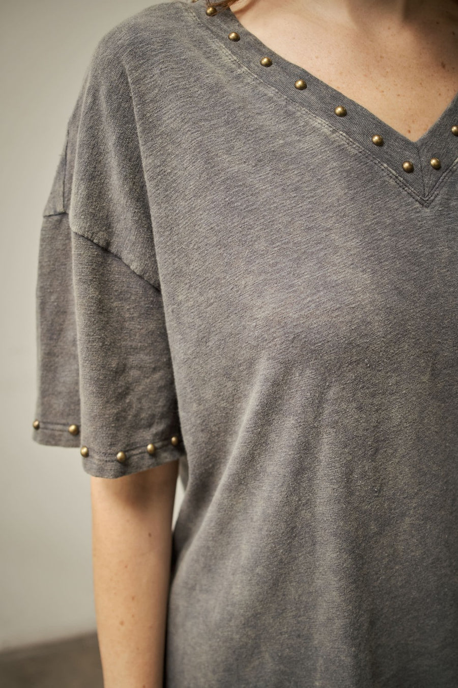 Stud Muffin Mineral Washed Oversized Tee