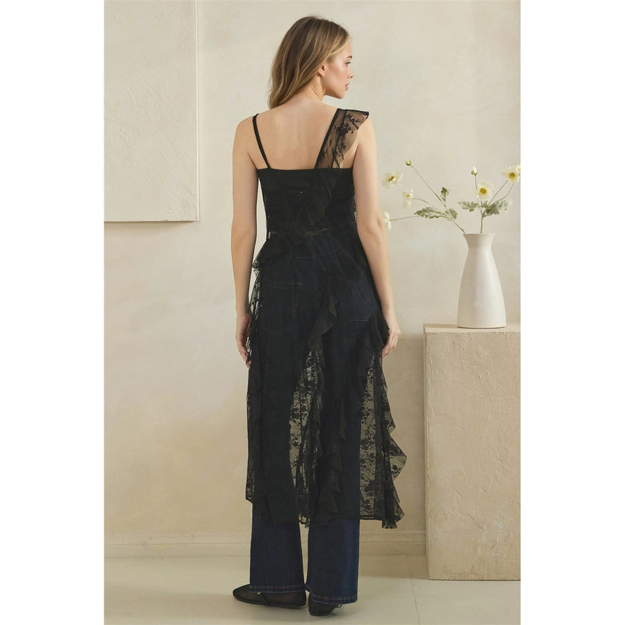 Jill Lace Maxi Slip Dress