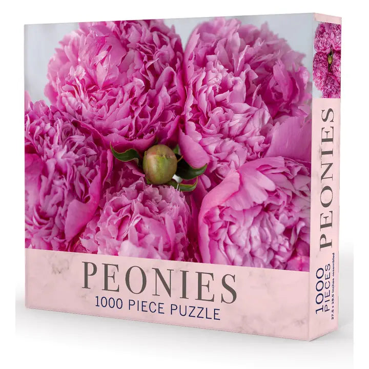 Pink Peonies Jigsaw Puzzle