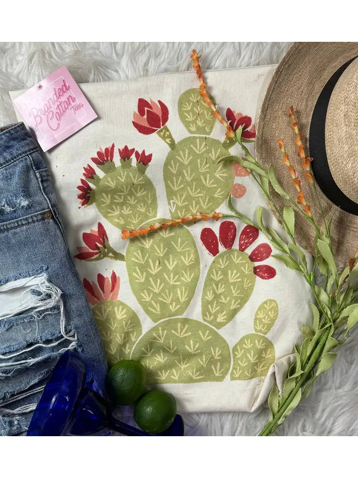 Distressed Cactus Graphic Tee