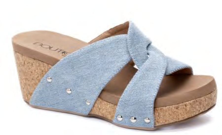 Corkys Footwear Bonny Wedge Sandal Shoes