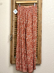 Nadine Floral Wide Leg Pant