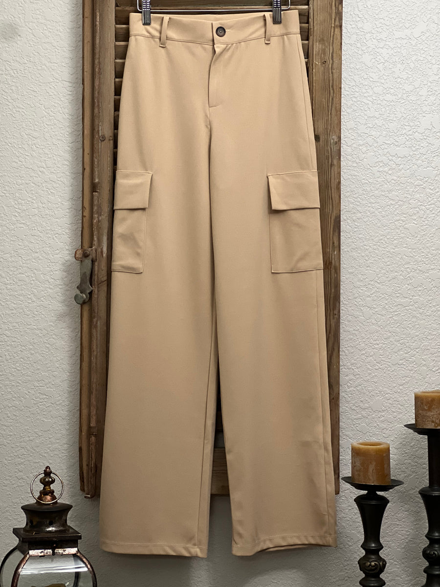 Susan Cargo Dress Slacks Pants