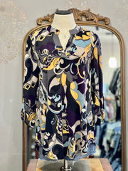 Lizzy 3/4 Sleeve Print Top Fall 2024 Collection