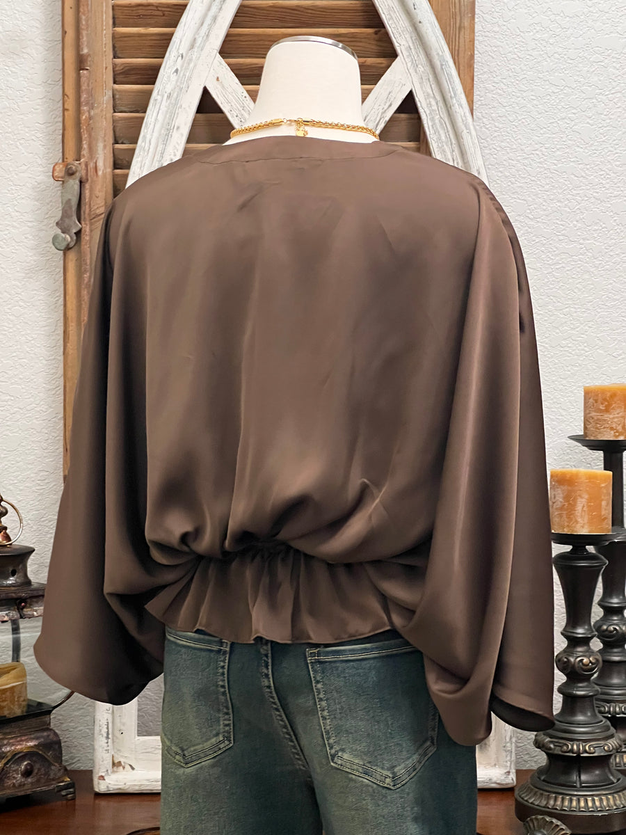 Sophia Batwing Sleeve Top