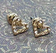 Statement Studs ~ Gold & Silver Post Earrings