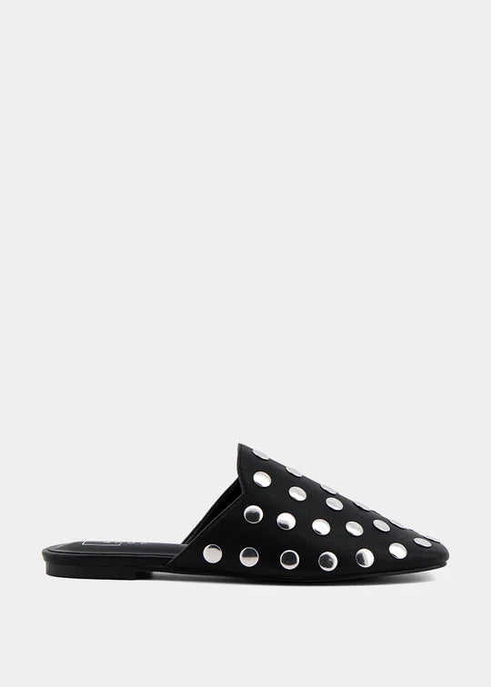Aretha Studded Mule by Shu Shop