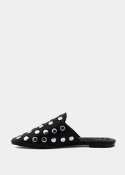 Aretha Studded Mule by Shu Shop