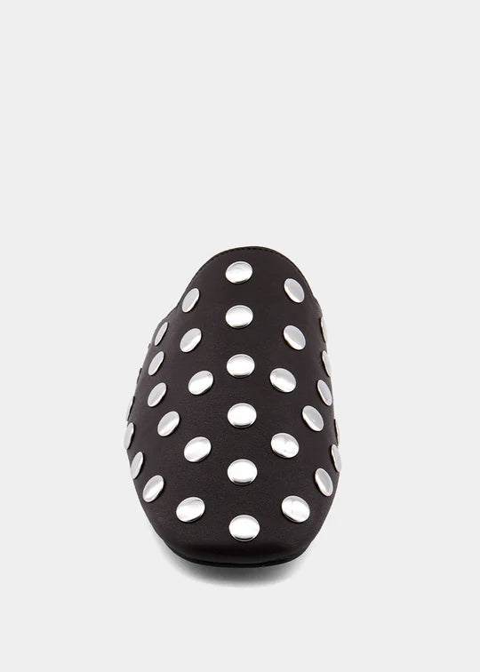 Aretha Studded Mule by Shu Shop