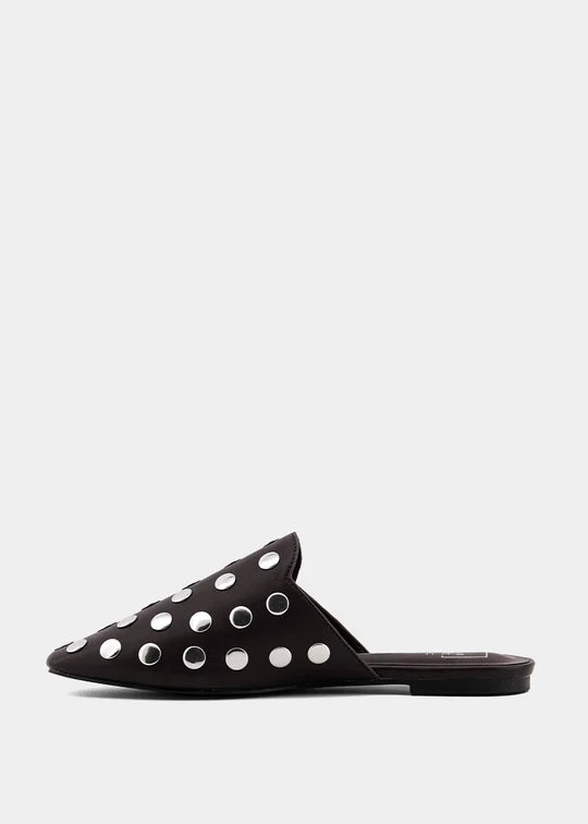 Aretha Studded Mule by Shu Shop