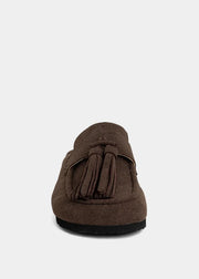 ARIANA - Brown Suede - Casual Clog by Shu Shop