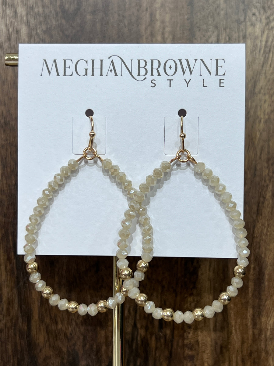 Meghan Browne Sacha Natural Beaded Earrings