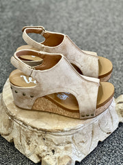 Isabella Cork Wedge Sandal