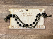 Trucker Hat Beaded Chains