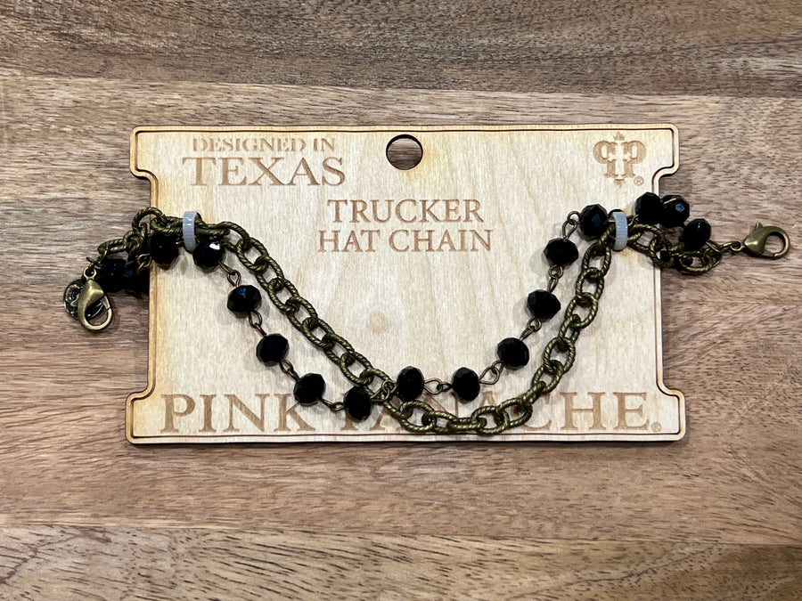 Trucker Hat Beaded Chains