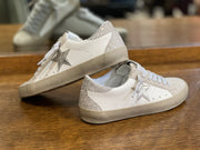 Paula - Bone Snake - Casual Sneaker by Shu Shop