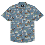Bird Dog Pearl Snap Short Sleeve Shirt by Raised By Coyotes