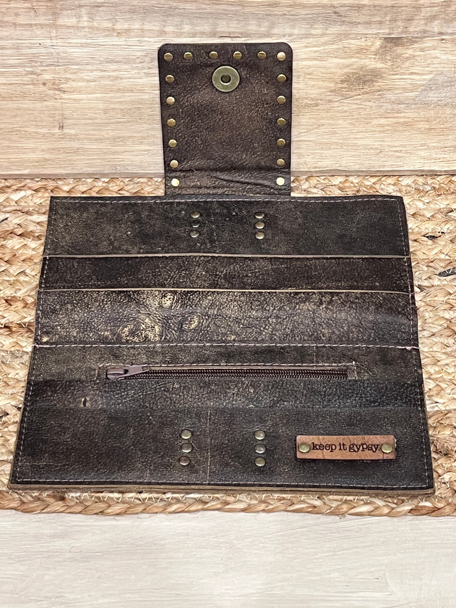 Keep It Gypsy ROWDYRANCH Large Clutch Wallet